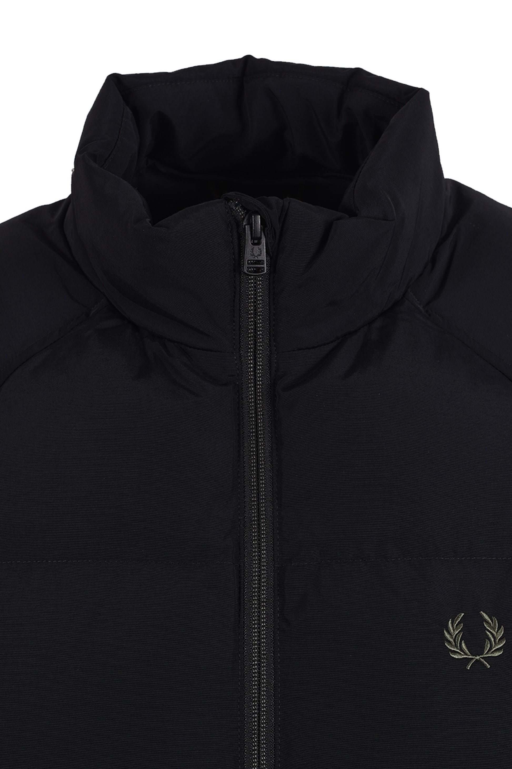 FRED PERRY RAGLAN JACKET BLACK Fred Perry Michael Stewart Menswear  Jackets