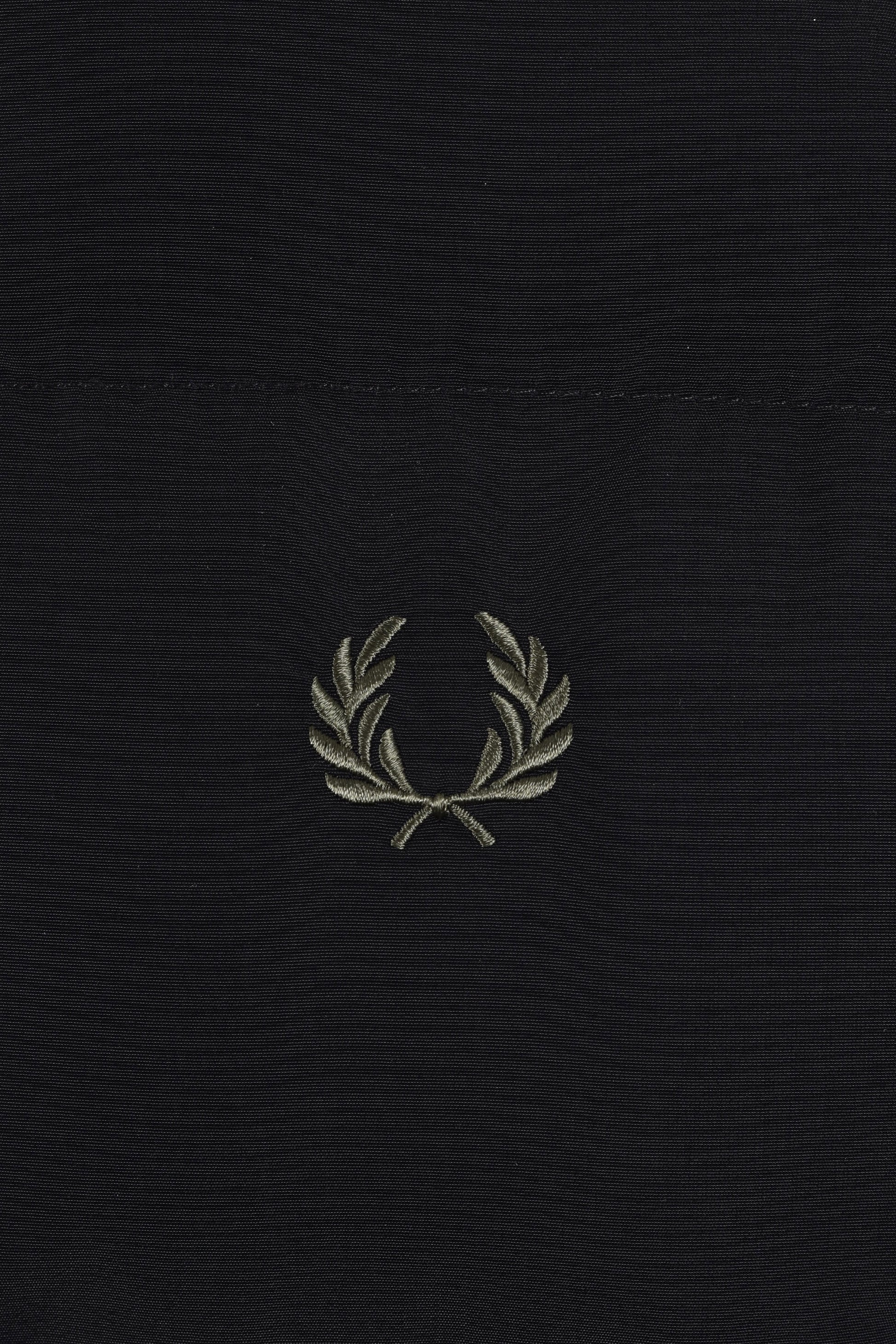FRED PERRY RAGLAN JACKET BLACK Fred Perry Michael Stewart Menswear  Jackets