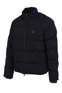 FRED PERRY RAGLAN JACKET BLACK Fred Perry Michael Stewart Menswear  Jackets