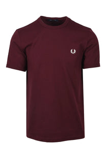 FRED PERRY RINGER T-SHIRT OXBLOOD Fred Perry