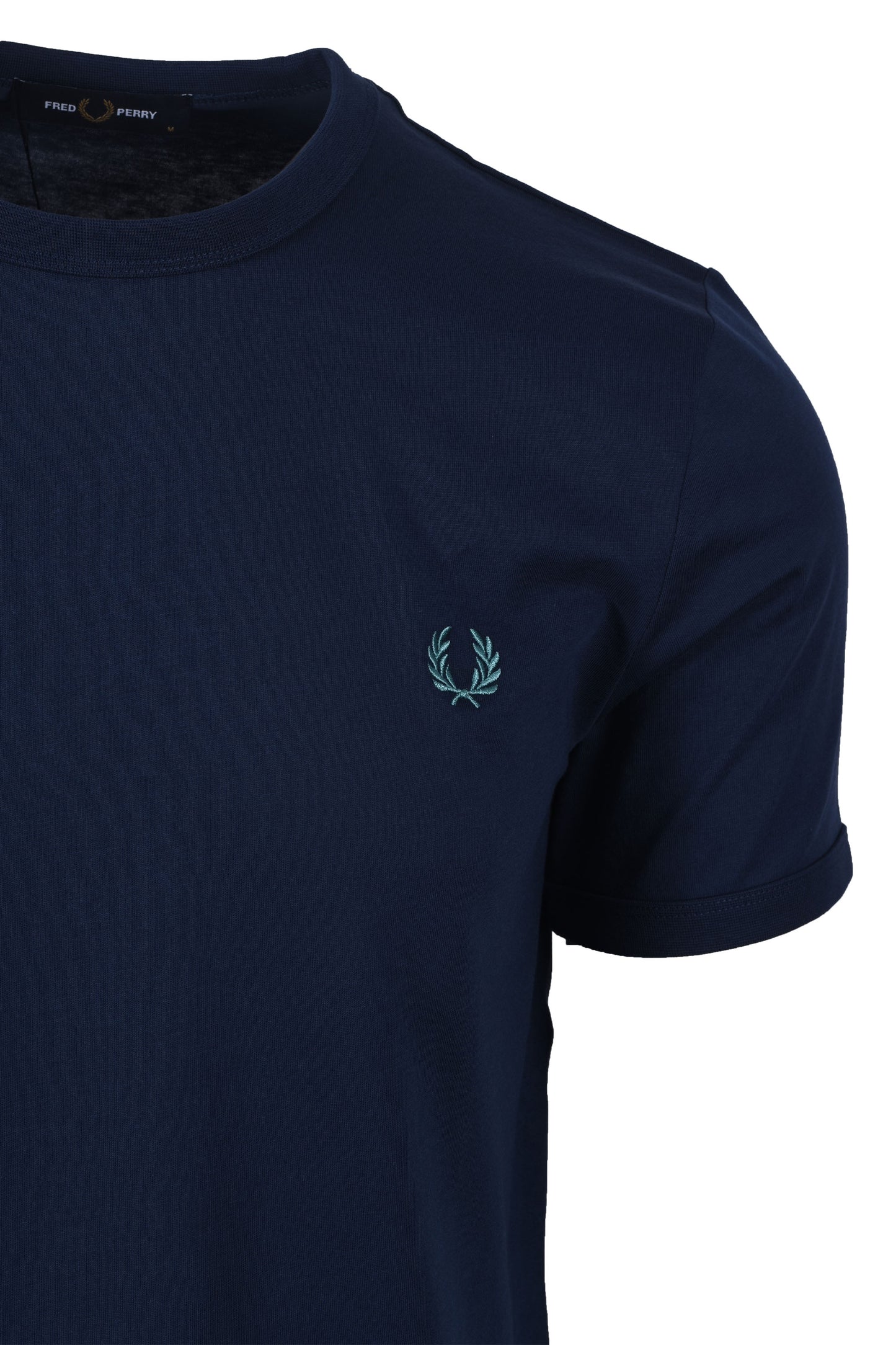 FRED PERRY RINGER T-SHIRT TENNIS BLUE