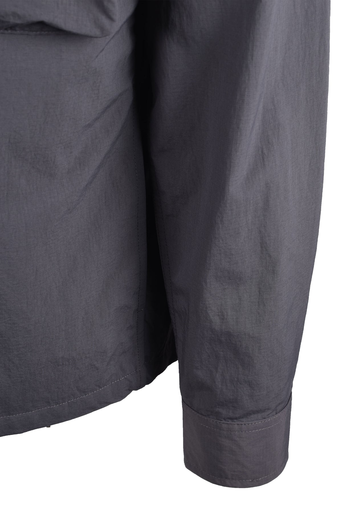 FRED PERRY RIPSTOP POCKET OVERSHIRT ANCHOR GREY
