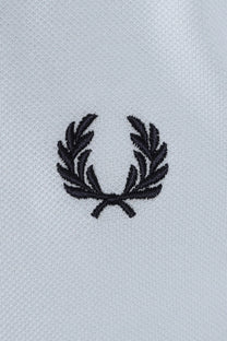 FRED PERRY STRIPED CUFF T-SHIRT LIGHT ICE Fred Perry