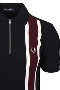 FRED PERRY TRAMLINE POLO BLACK Fred Perry