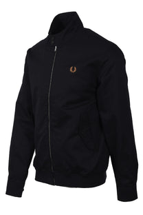 FRED PERRY TWILL HARRINGTON JACKET BLACK Fred Perry