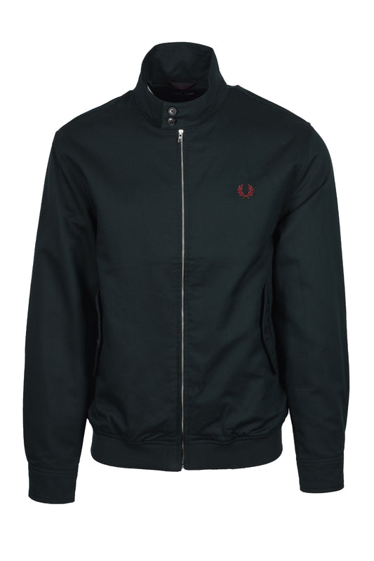 FRED PERRY TWILL HARRINGTON JACKET GRASSROOTS