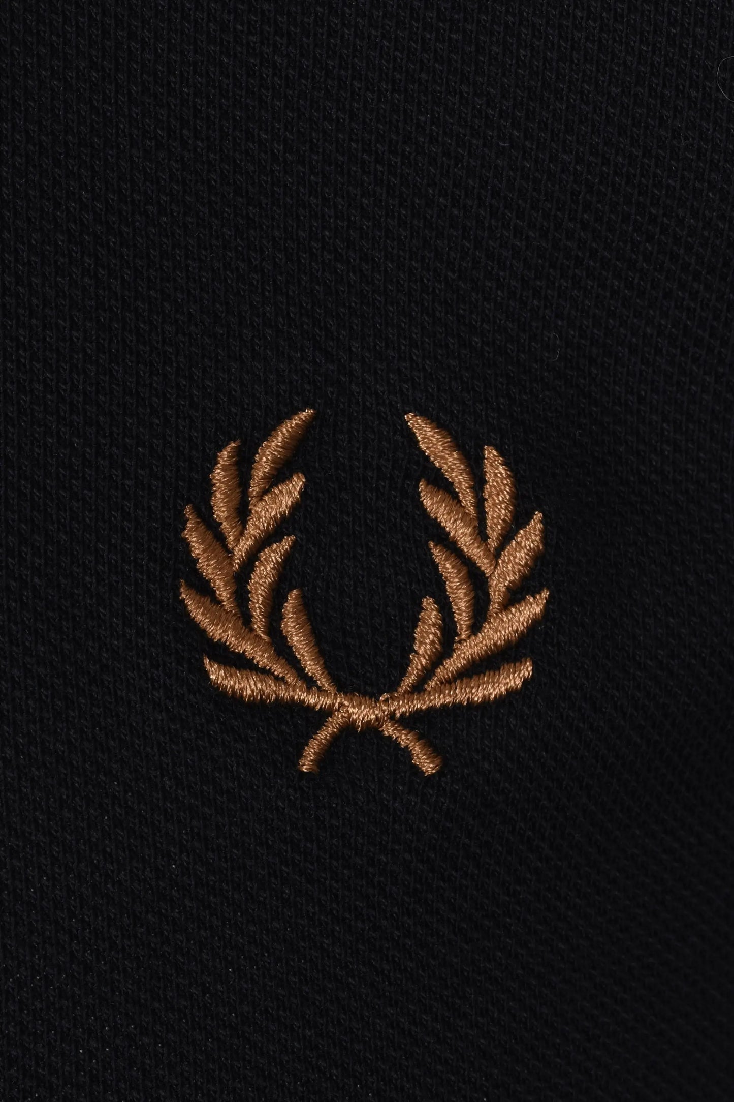 FRED PERRY TWIN TIPPED CUFF T-SHIRT BLACK Fred Perry