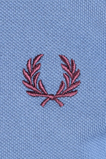 FRED PERRY TWIN TIPPED POLO ACEBLUE/SLT/PLUM