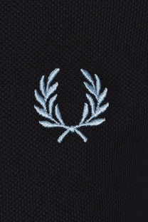 FRED PERRY TWIN TIPPED POLO ANCHOR GREY/ECRU/BLUE Fred Perry
