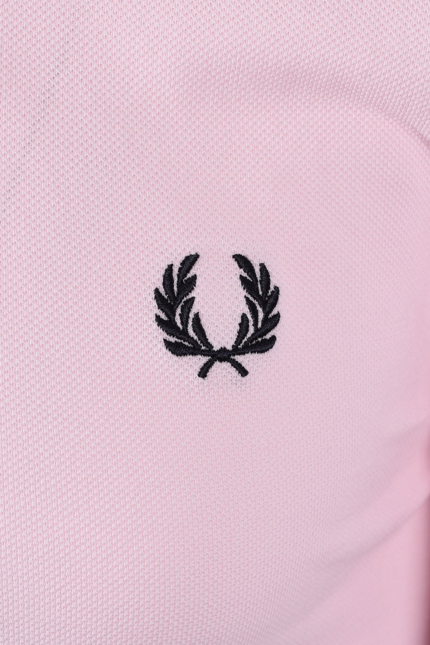 FRED PERRY TWIN TIPPED POLO ICED PINK/NAVY Fred Perry Michael Stewart Menswear  Polo Shirts