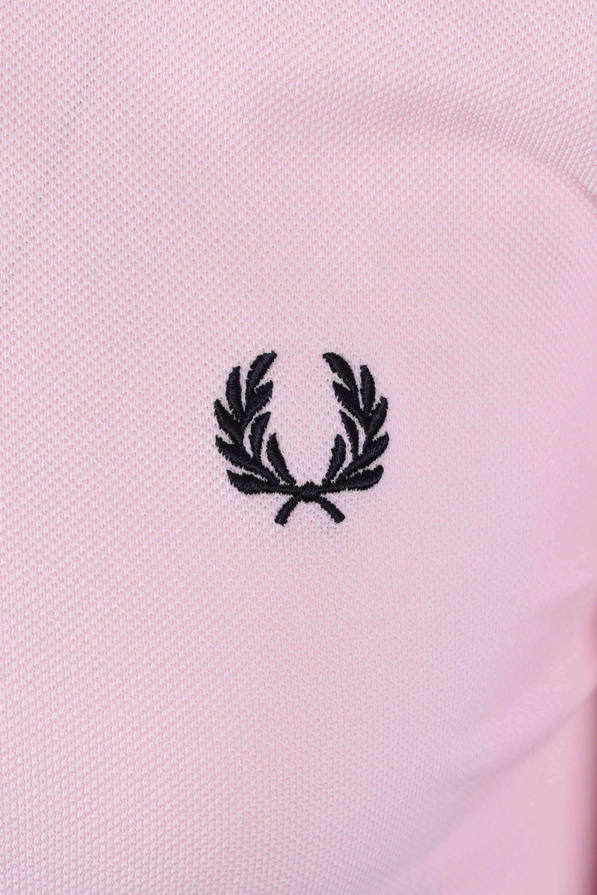 FRED PERRY TWIN TIPPED POLO ICED PINK/NAVY Fred Perry Michael Stewart Menswear  Polo Shirts