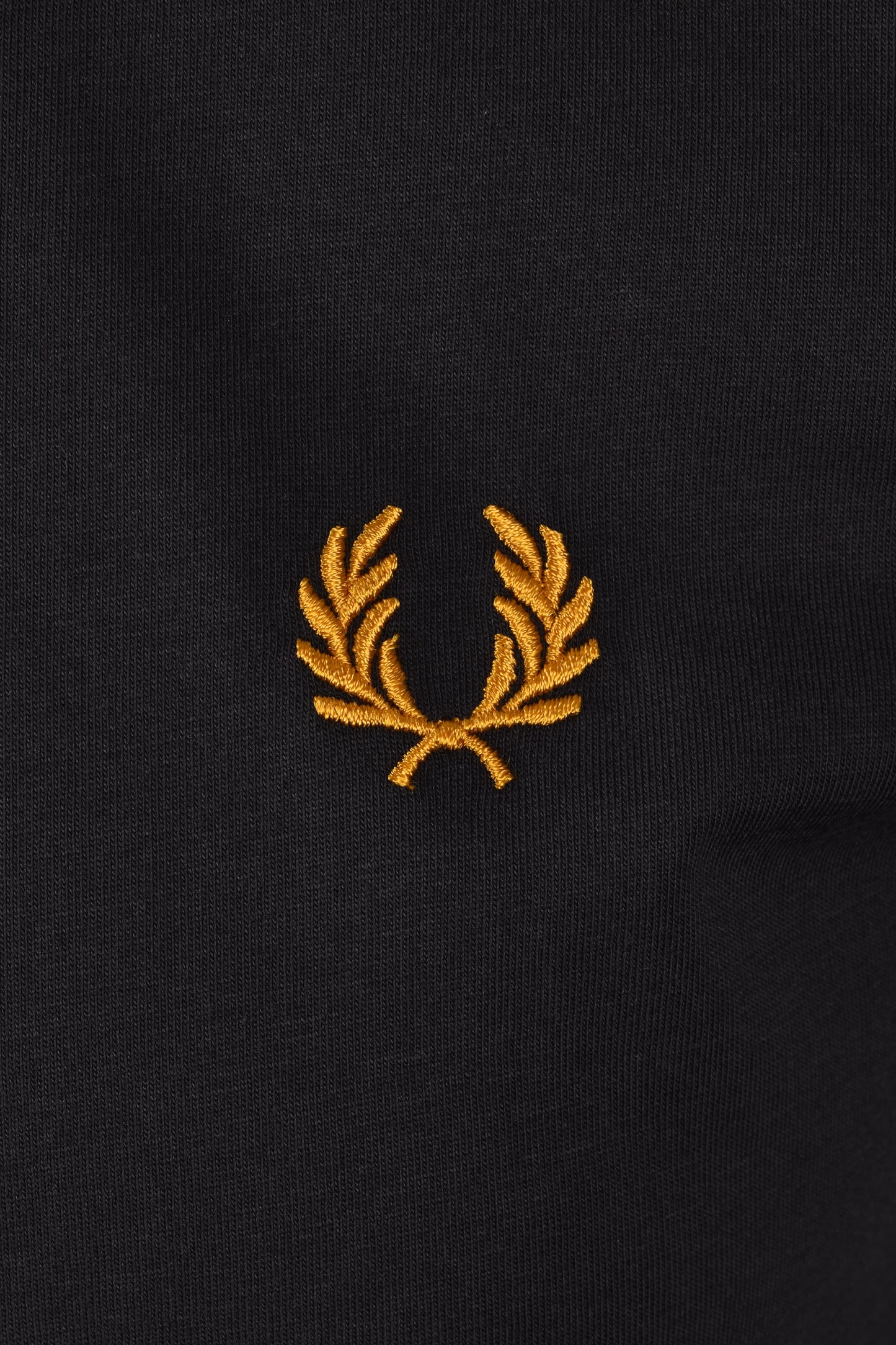FRED PERRY TWIN TIPPED T-SHIRT ANCHOR GREY/GOLD Fred Perry Michael Stewart Menswear  T-Shirts