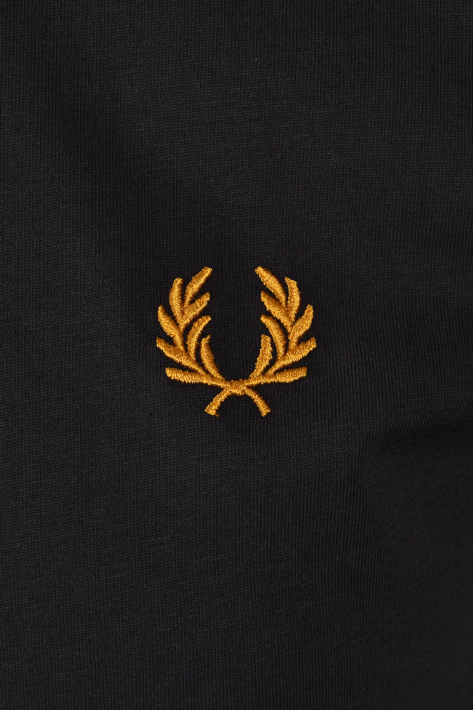 FRED PERRY TWIN TIPPED T-SHIRT ANCHOR GREY/GOLD Fred Perry Michael Stewart Menswear  T-Shirts