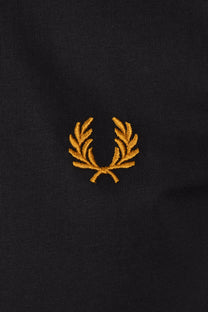 FRED PERRY TWIN TIPPED T-SHIRT ANCHOR GREY/GOLD Fred Perry Michael Stewart Menswear  T-Shirts