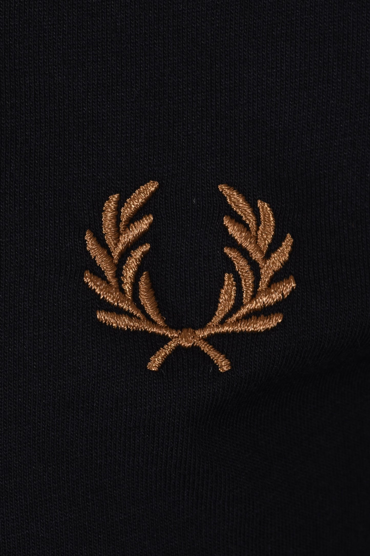 FRED PERRY TWIN TIPPED T-SHIRT BLACK