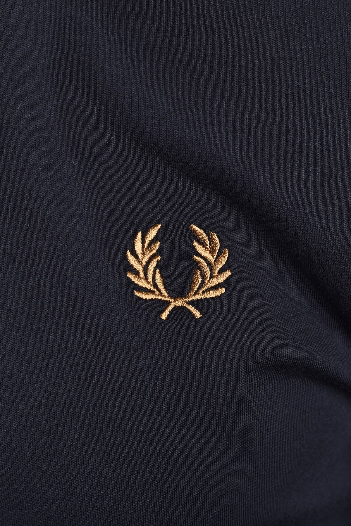 FRED PERRY TWIN TIPPED T-SHIRT NAVY/BRONZE