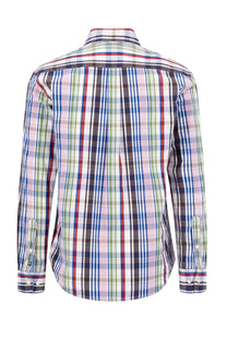 FYNCH-HATTON LONG SLEEVED SHIRT CRANBERRY RED CHECK Fynch-Hatton