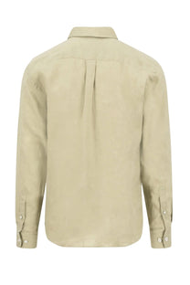 FYNCH-HATTON LONG SLEEVED LINEN SHIRT PISTACHIO Fynch-Hatton