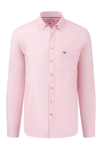 FYNCH-HATTON OXFORD LONG SLEEVE SHIRT PINK Fynch-Hatton