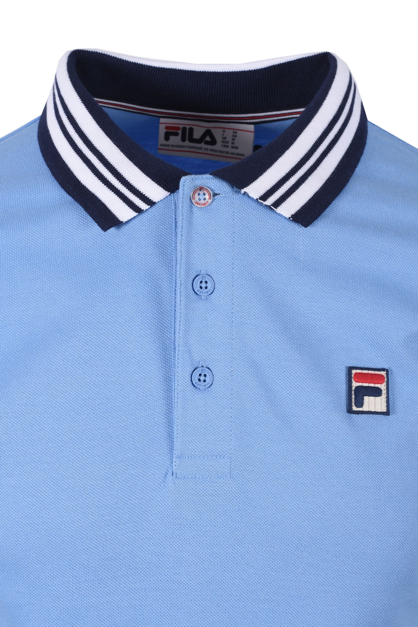 Fila Faraz Tipped Polo Vista Blue