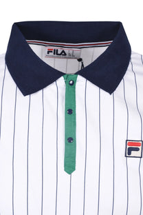 Fila Vintage BB1 Vintage Polo White/Green/Navy Fila Vintage