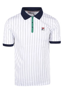 Fila Vintage BB1 Vintage Polo White/Green/Navy Fila Vintage