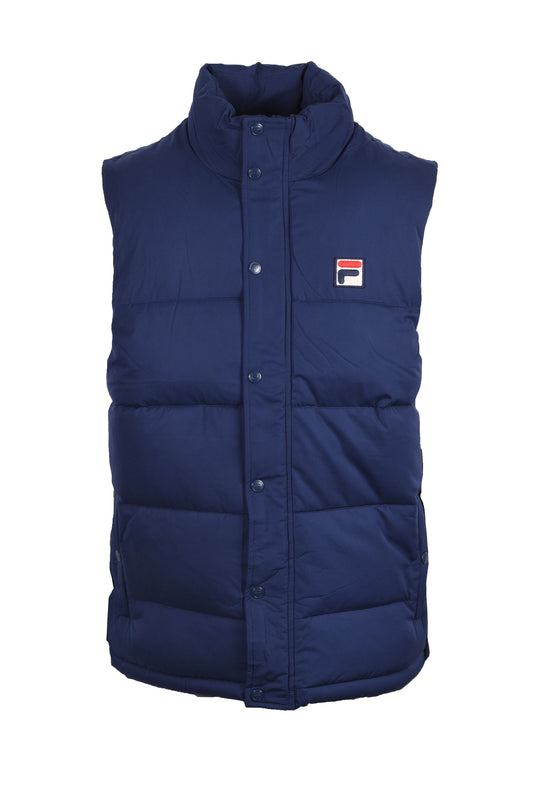 Fila Vintage Blaze Padded Gilet Fila Navy