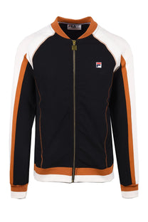 Fila Vintage Eliot Track Top Black/Gardenia/Pumpkin Fila Vintage