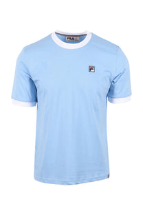 FILA MARCONI ESSENTIAL RINGER T-SHIRT FROZEN FJORD/WHITE Fila Vintage