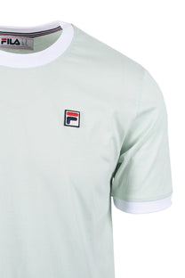 FILA MARCONI ESSENTIAL RINGER T-SHIRT SURF SPRAY/WHITE Fila Vintage