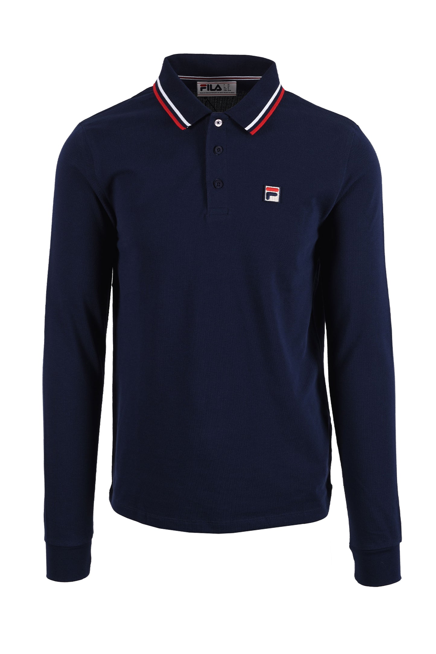 Fila Vintage FILA MONTE TIPPED POLO FILA NAVY/RED/WHITE Fila Vintage Michael Stewart Menswear  Polo Shirts