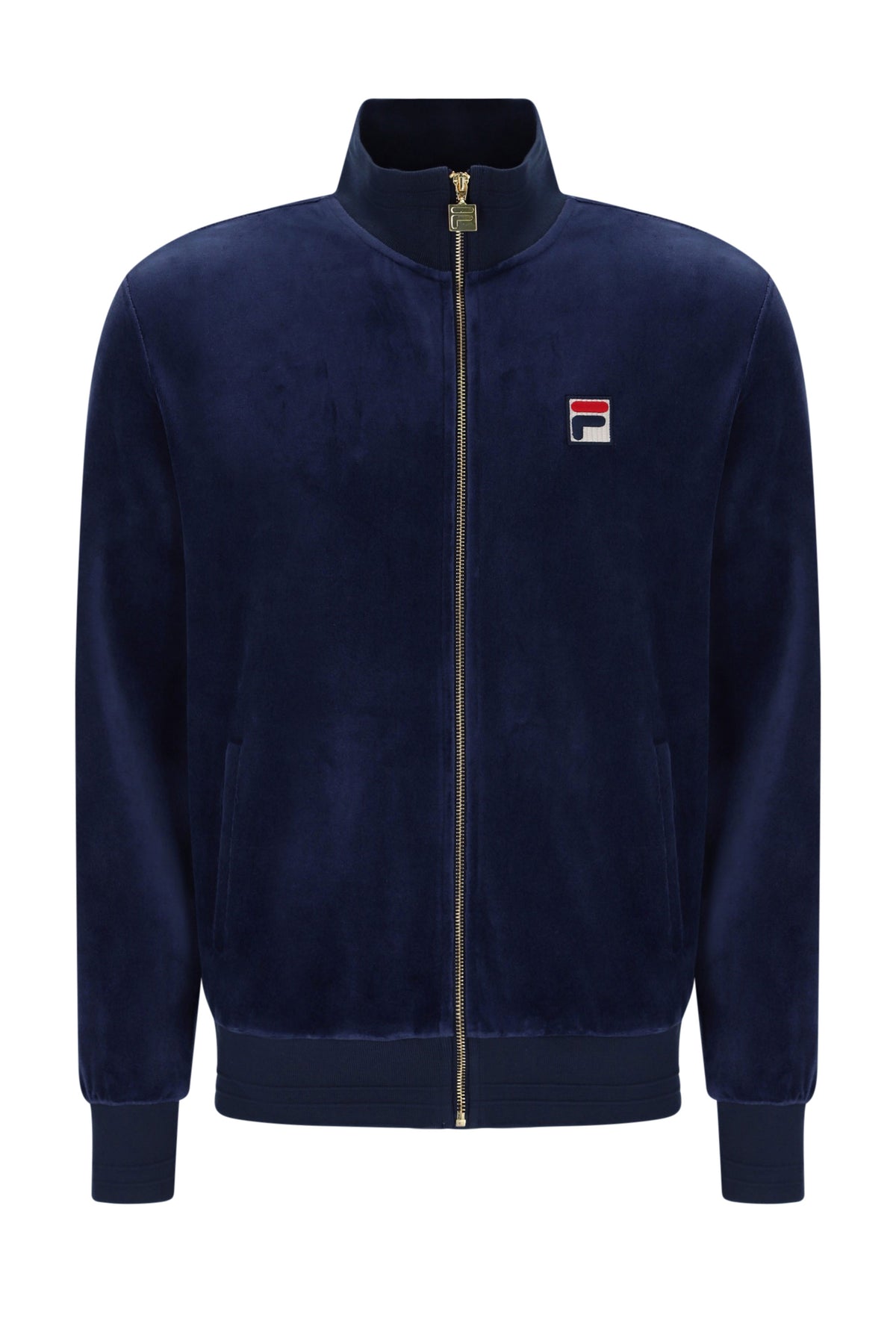 Fila Vintage FILA NERO 2 VELOUR TRACK JACKET FILA NAVY