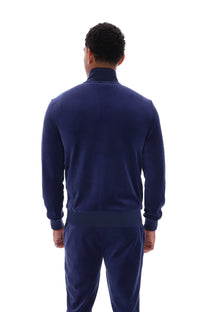 Fila Vintage FILA NERO 2 VELOUR TRACK JACKET FILA NAVY