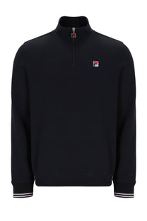 Fila Vintage FILA RAMY BOX HALF ZIP BLACK