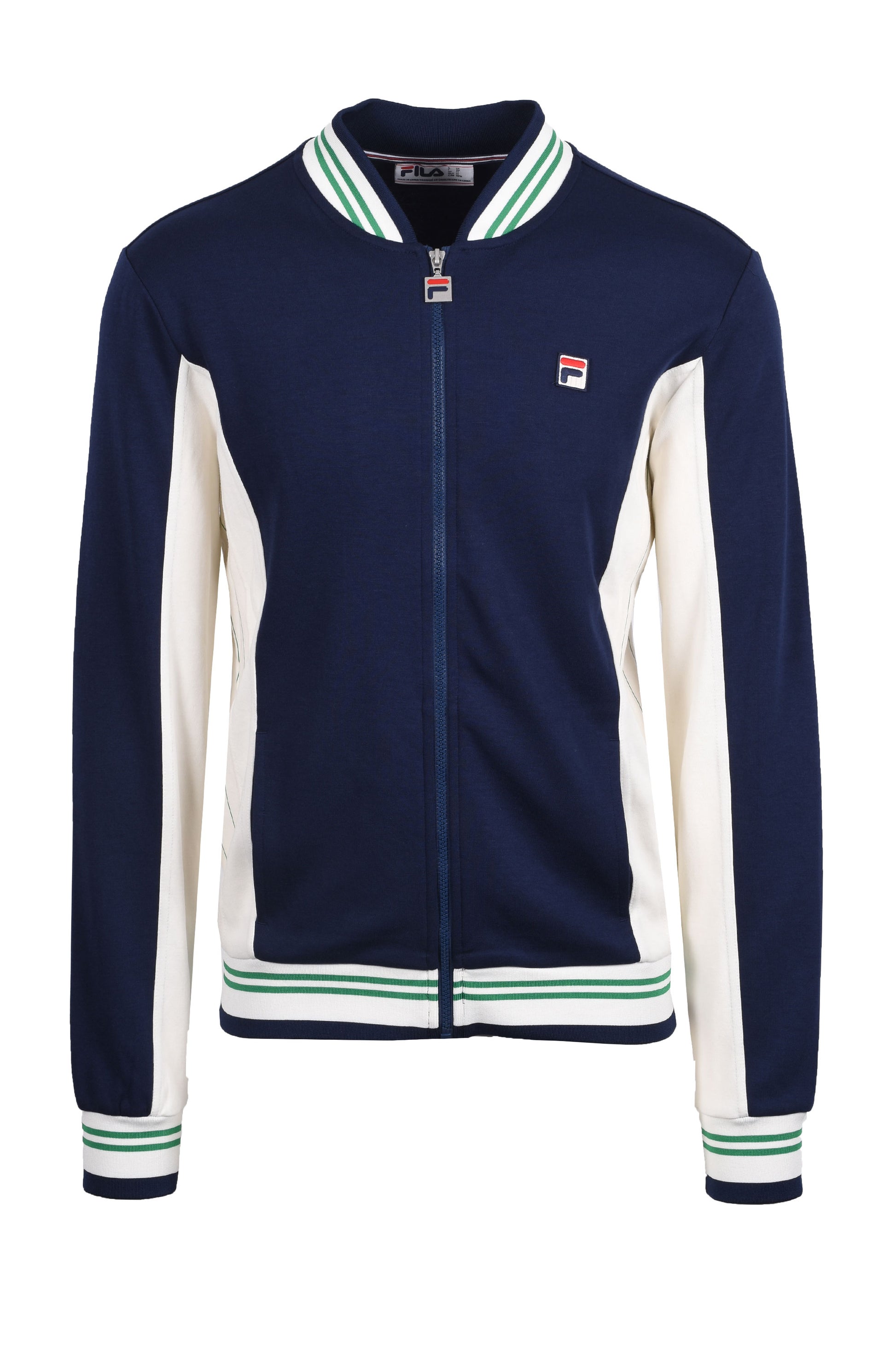 Fila Vintage Settanta Track Jacket Fila Navy/Green SIZE M