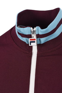 Fila Vintage Tie Breaker Track Jacket White/Blue/Burgundy Fila Vintage