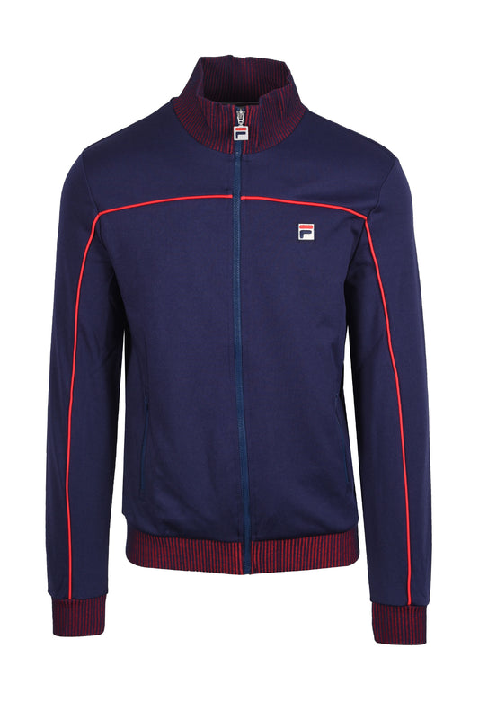 Fila Vintage Zayn Lenticular Track Top Navy/Red