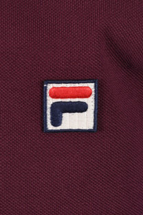 Fila Vintage Zev Polo Burgundy Fila Vintage