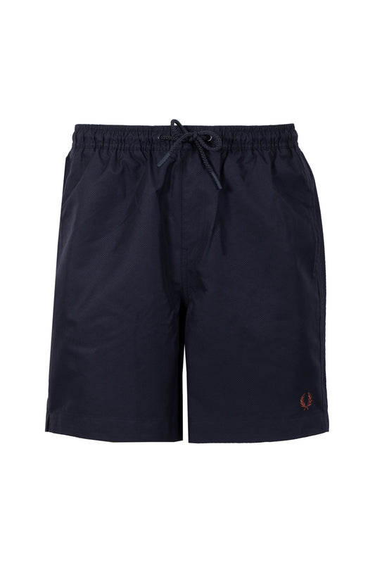 Fred Perry Classic Swim Shorts Navy/Cinnamon