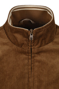 Fred Perry Cord Brentham Jacket Shaded Stone Fred Perry