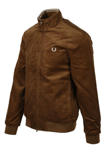 Fred Perry Cord Brentham Jacket Shaded Stone Fred Perry