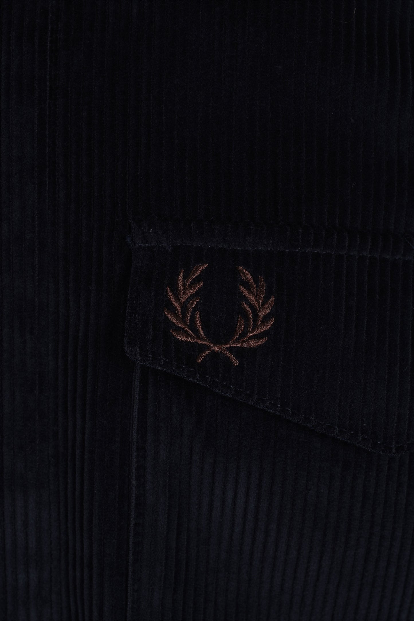 Fred Perry Corduroy Overshirt Navy