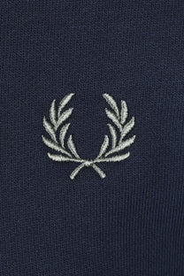 Fred Perry Crew Neck Sweatshirt Dark Airforce/Bayleaf Fred Perry