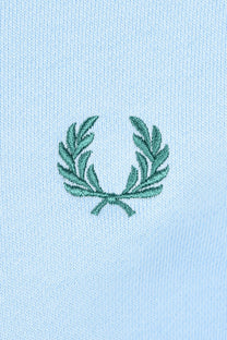 Fred Perry Crew Neck Sweatshirt Track Blue/Burnt Red/Green Fred Perry