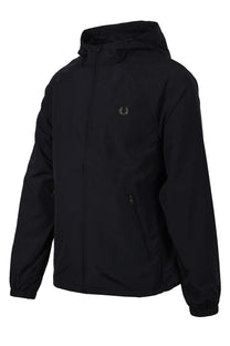 Fred Perry Hooded Shell Jacket Black Fred Perry