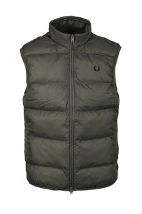 Fred Perry Insulated Gilet Laurel Wreath Green Fred Perry