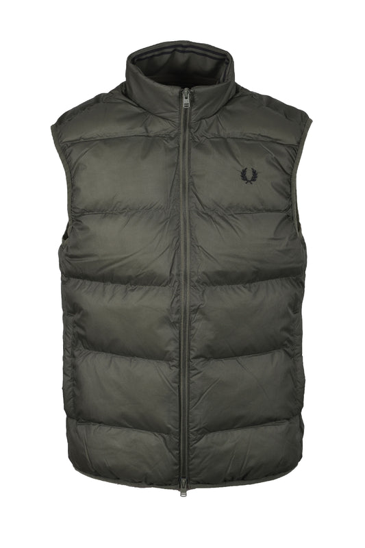 Fred Perry Insulated Gilet Laurel Wreath Green