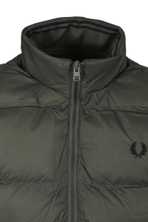 Fred Perry Insulated Gilet Laurel Wreath Green Fred Perry