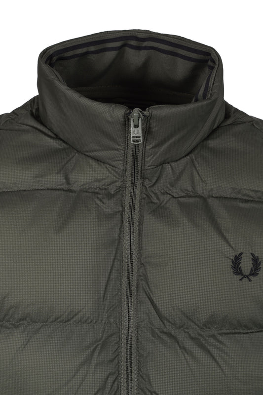 Fred Perry Insulated Gilet Laurel Wreath Green