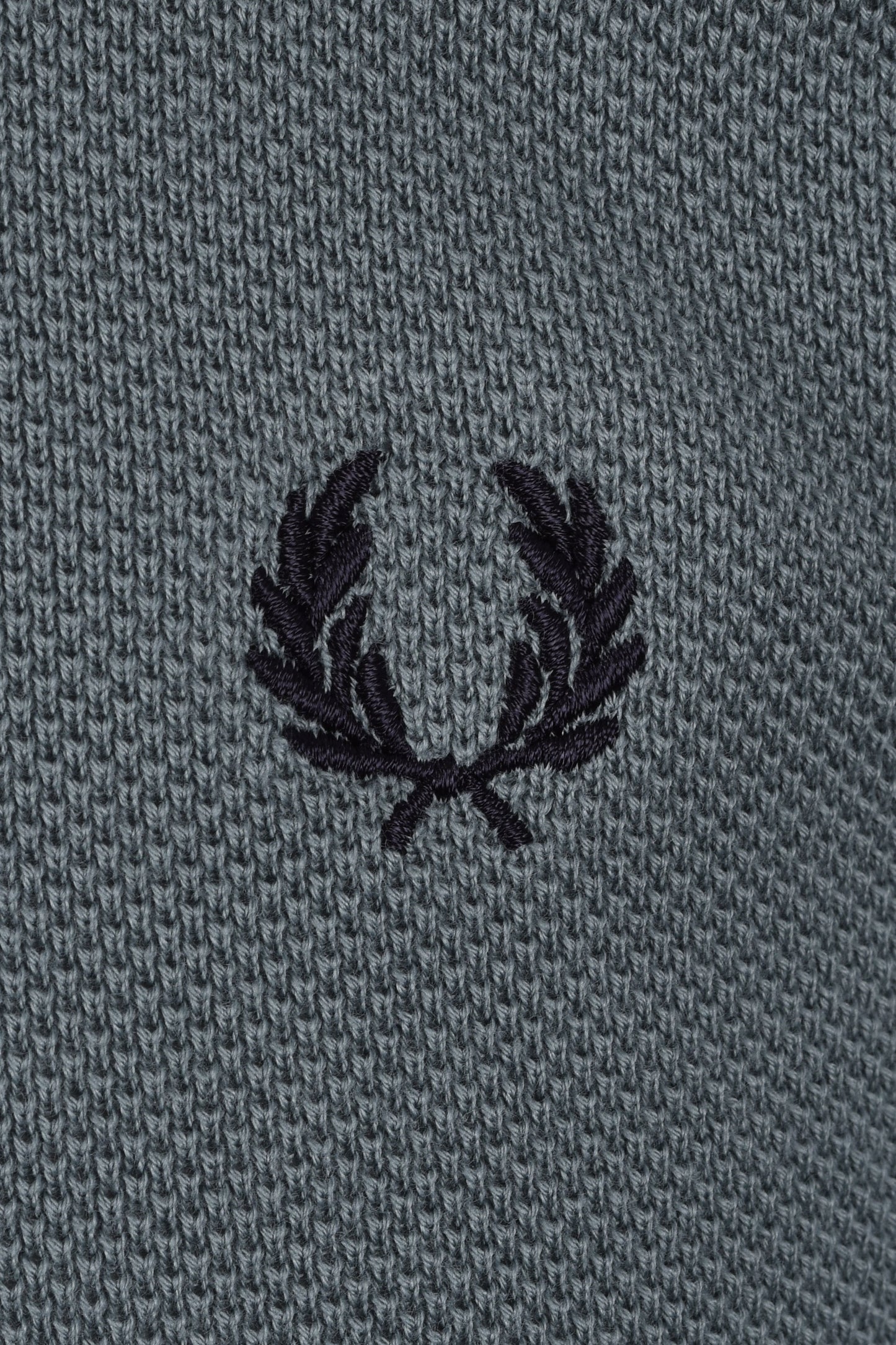 Fred Perry Pique Knitted Polo Stockport Blue